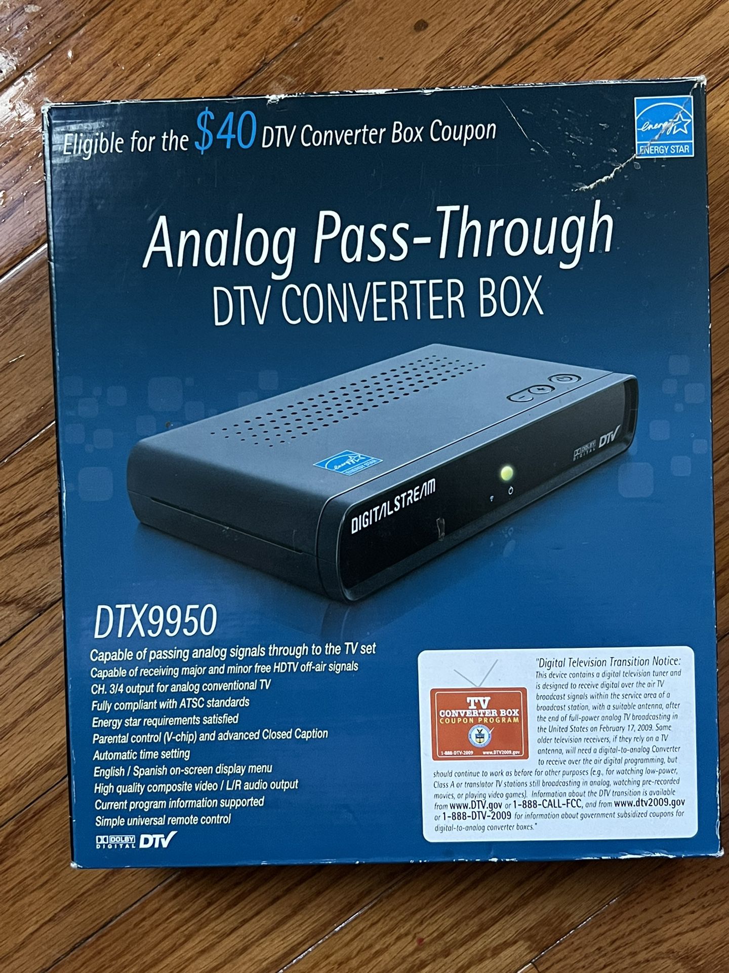 Analog Pass-through DTV Converter Box