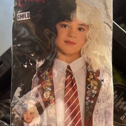 Girls Estella (Cruella) Wig