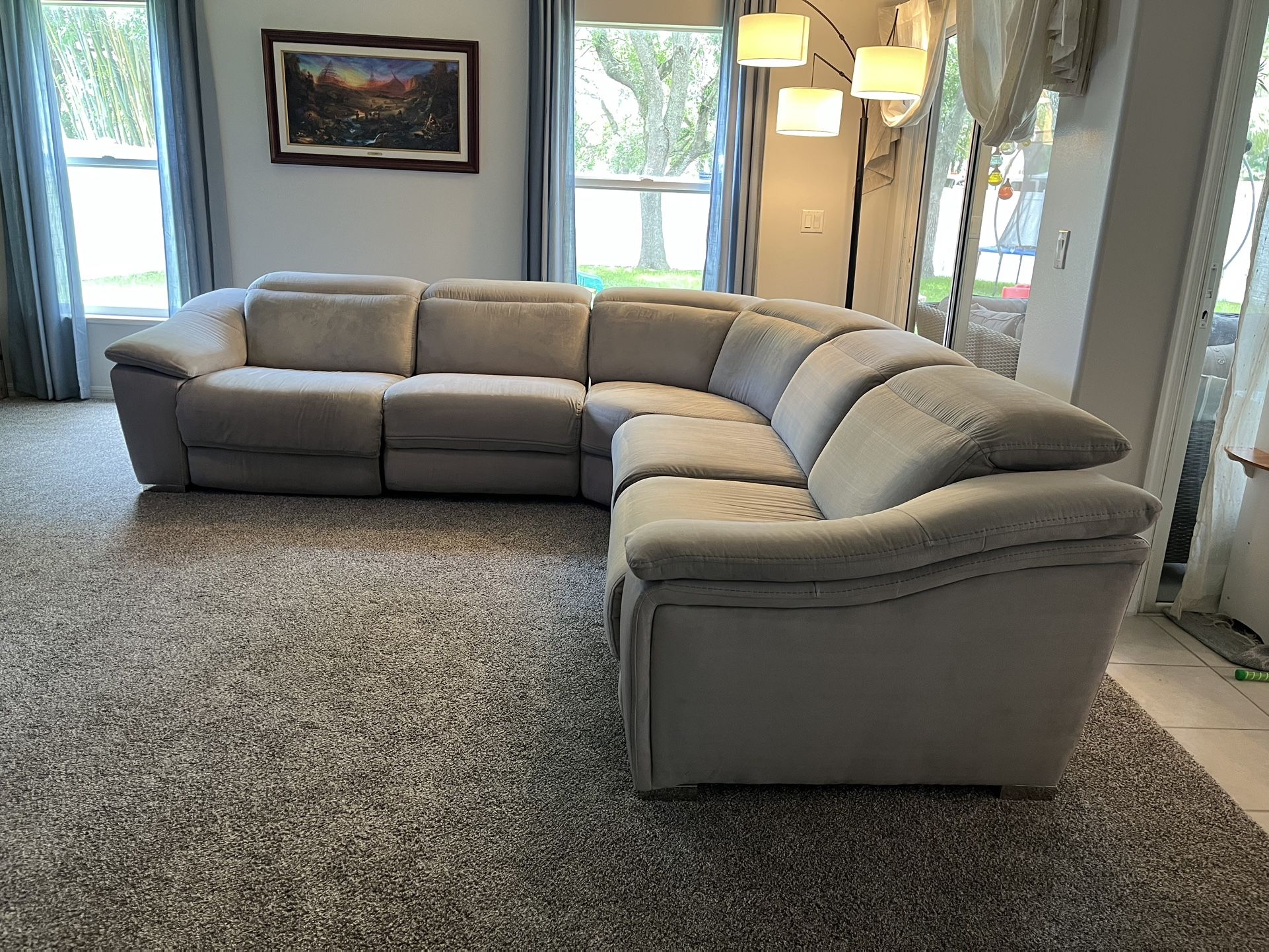 Electric Reclining Sectional