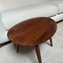 Beveled Wooden Coffee Table