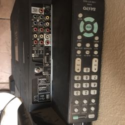 32 inch Sanyo TV with remote HDTV