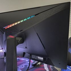 msi 27” 1440p QHD Rapid-IPS Gaming Monitor, 1ms, 165Hz, Quantum Dot, G-Sync Compatible,Adjustable Stand, Optix MAG274QRF-QD