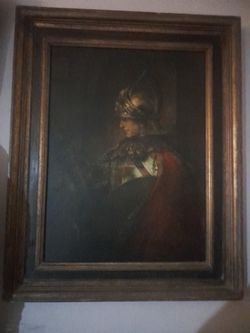 Oil On Canvas Rembrandt 