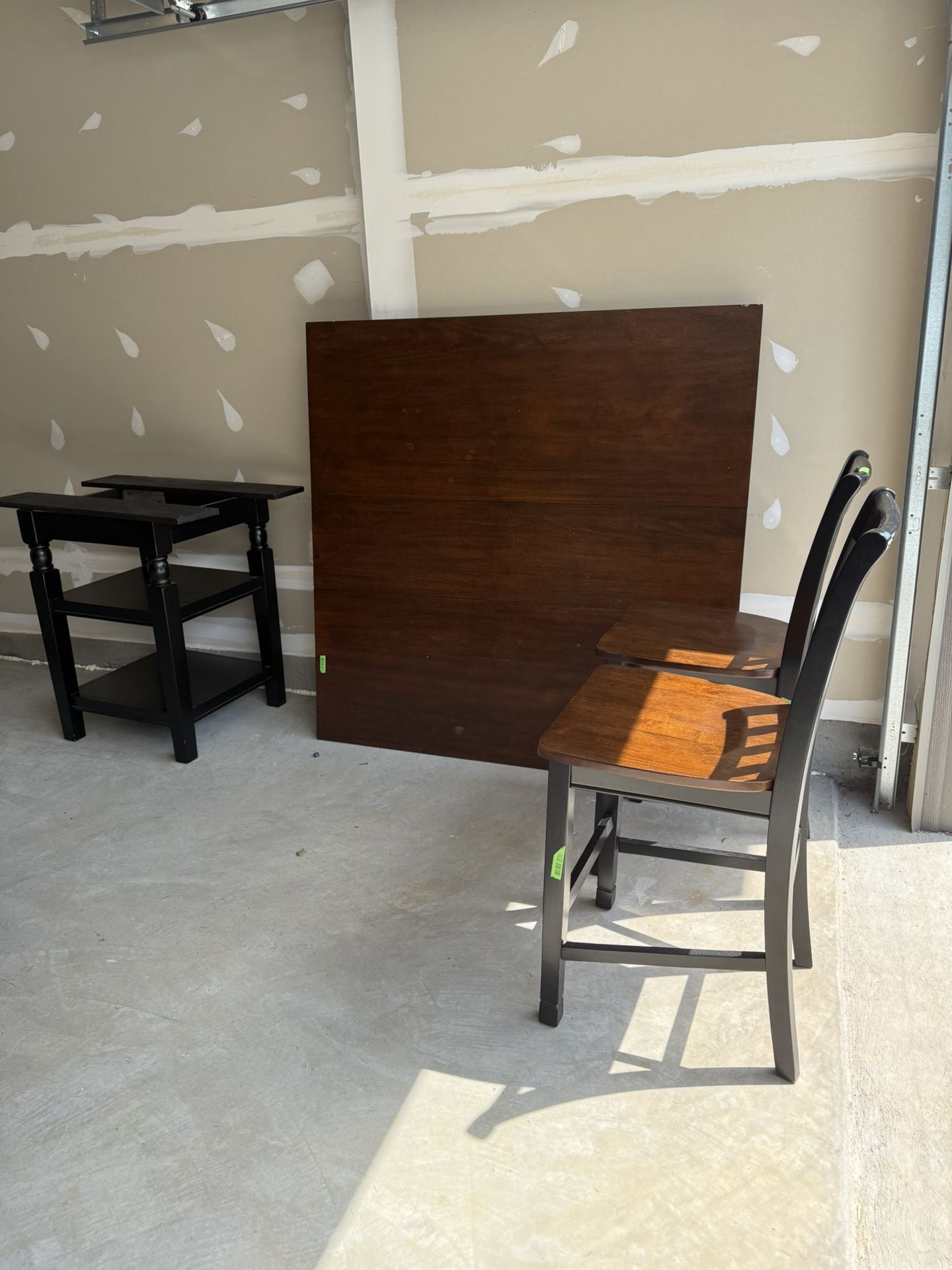Pub height, dining table