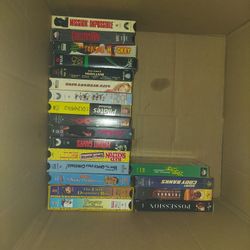 Vhs And Dvds