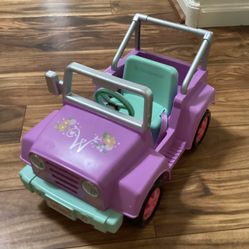 American Girl Doll WellieWishers Garden Adventure Vehicle Jeep