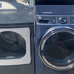 GE front load washer and dryer