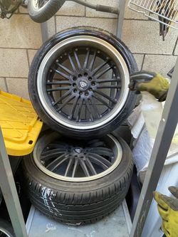 White diamond rims