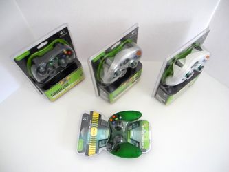 FOUR Logitech Cordless Precision Controllers for XBOX - FACTORY SEALED RARE!!!