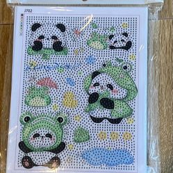 Diamond painting kit - Panda