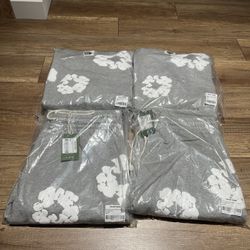 Gray Denim Tears Hoodie And Sweatpants 