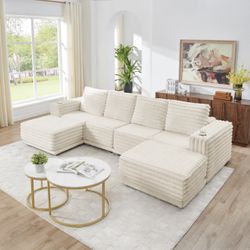 New Sectional With Free Delivery 