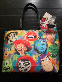 Disney Pixar Harvey's Medium Tote Bag Purse New/Tags
