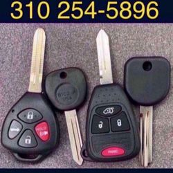 Llaves Y Controles Keys Fobs GM Toyota Honda Dodge Jeep Chrysler Ford Lincoln Nissan Infiniti Cut And Ready 