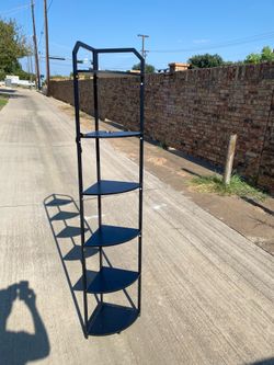 5-tier corner shelf