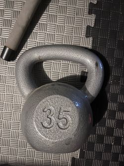 35 pound kettlebell $45