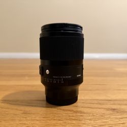 Sony E-Mount Sigma 35mm 1.4