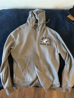 Grey true religion sweater