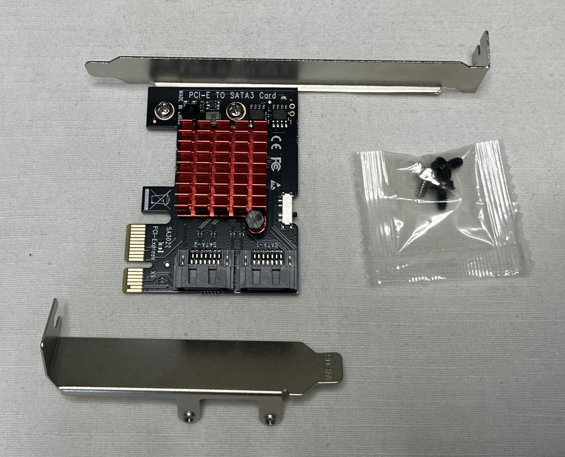 ELUTENG PCIE SATA 2 Port Expansion Card 3.0 Controller