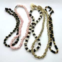 Pukka Shell And Assorted Necklaces 