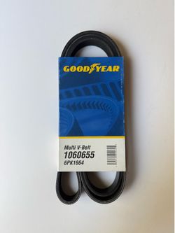 NEW Goodyear Serpentine Belt 1060655 6PK1664 Multi V-Belt