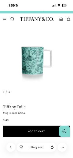 Tiffany & Co. mug