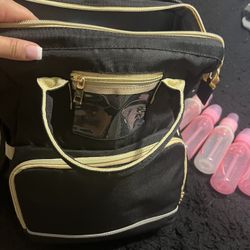 Diaper Bag With Built-In Changing Table