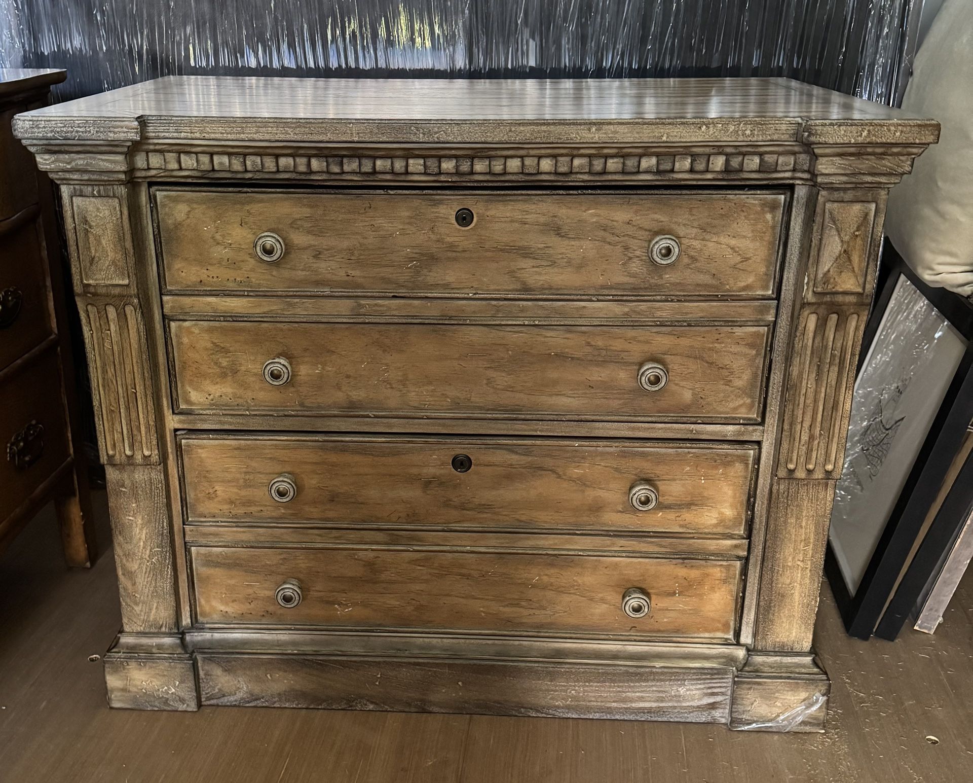 Hooker Furniture Wood File Cabinet