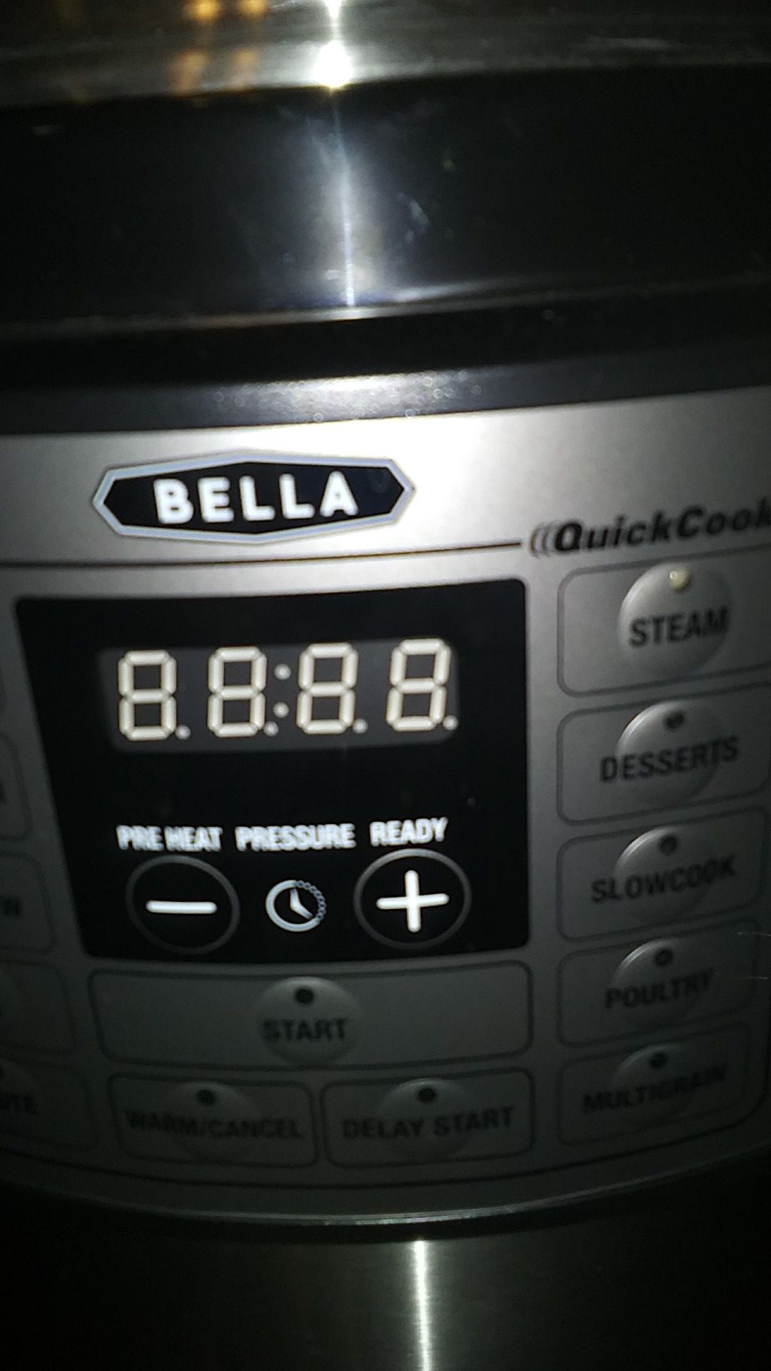 Bella 8qt pressure cooker