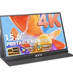 15.6” Portable Monitor For Gaming Or Work