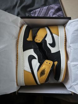 Jordan 1 Yellow Toe Gs SIZE 5.5 