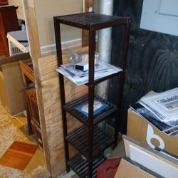 5-Tier Wood Shelf