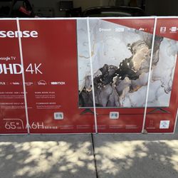 65” Inch Hisense Smart UHDTV 4K 