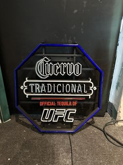 Jose Cuervo Tradicional UFC LED Sign - Knockout Décor for Fans
