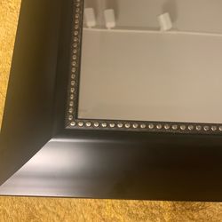 Mirror 45 x 25, Framed Black.