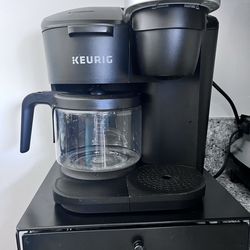 Keuring K-Duo essencials & coffee pod capsule drawer