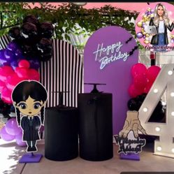 Wednesday Addams Backdrop