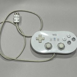 Nintendo Wii Classic Controller White RVL-005 OEM