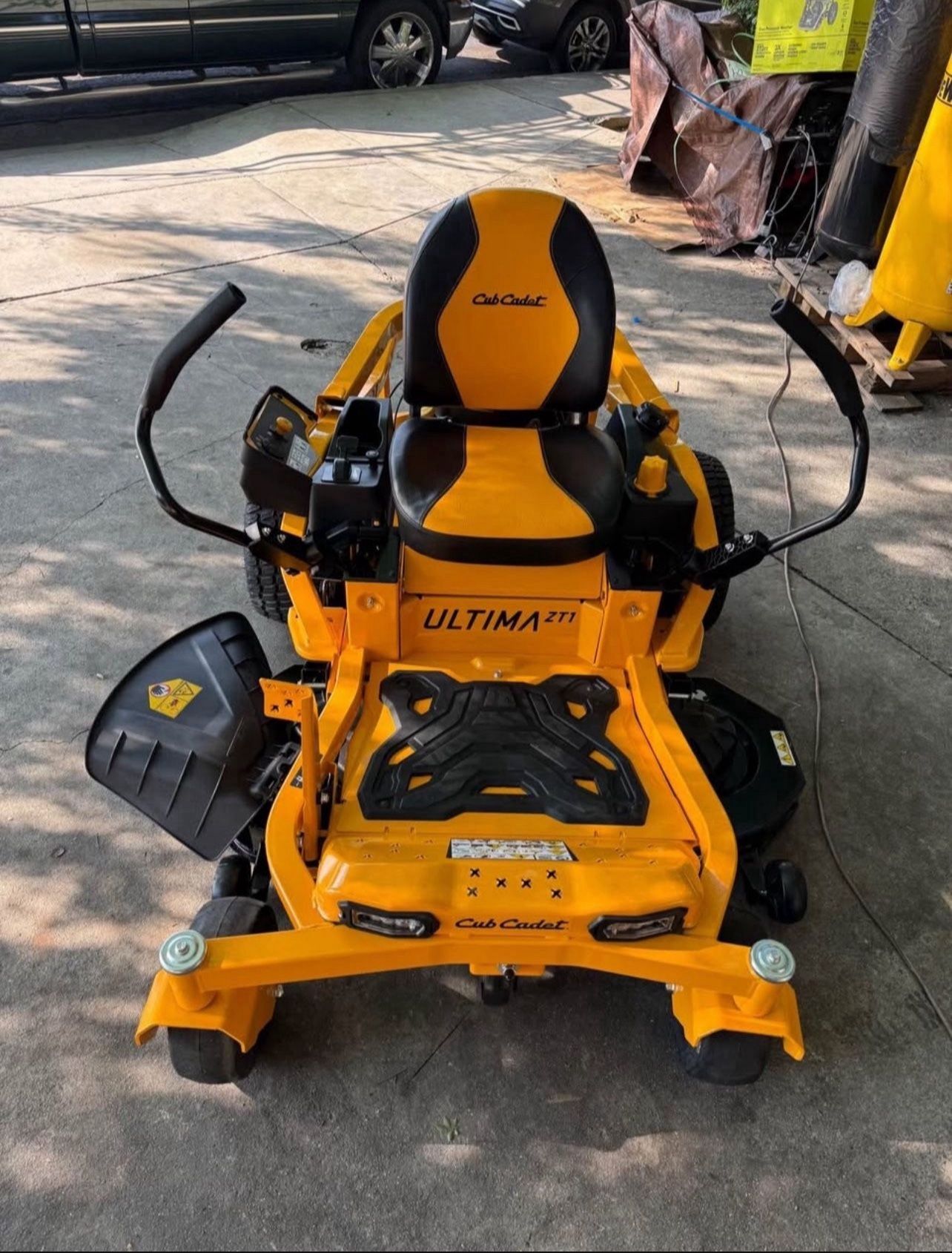 Cub Cadet Ultima ZT1 50 in. Fabricated Deck 23HP V-Twin Kawasaki FR Series Engine Dual Hydro Drive Gas Zero Turn Riding Lawn Mower