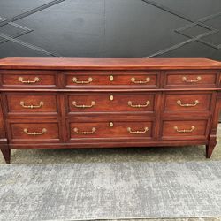 Refinished 9 Drawer Dresser 