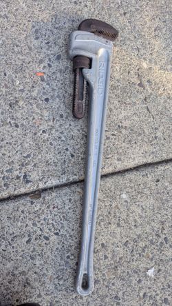 36" Ridgid aluminum pipe wrench