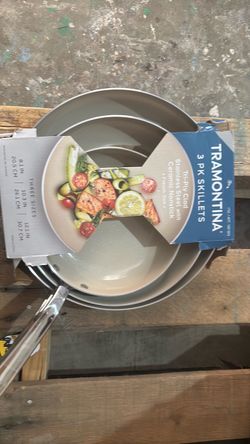 Tramontina 3-Piece Tri-Ply Skillet Set