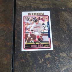 Trot Nixon 2005 Topps Card