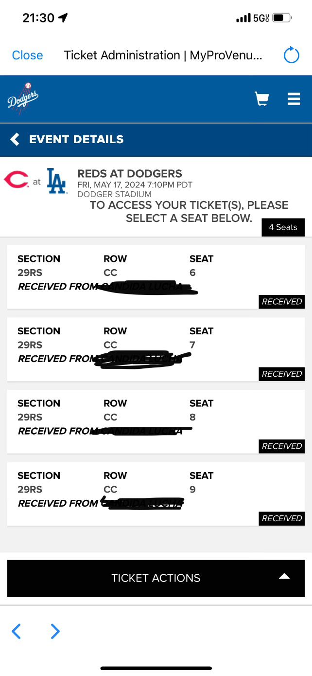 Dodgers Tickets For Tomorrow 