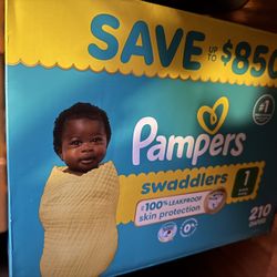 Pampers Swaddlers (size 1)