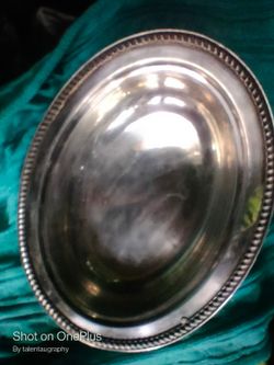 Silver bowl for serving assumably $200 or beat offer