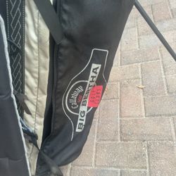 Callaway big Bertha golf stand bag  With club dividers and shoulder strap