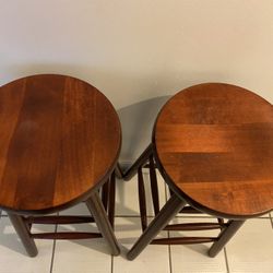 Wooden Bar Stools 