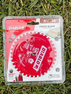 Diablo 5-3/8 in. X 36-Teeth Finish Trim Saw Blade for Wood