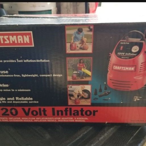 Craftsman 120 volt Air Pump. BNIB
